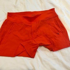 Trekkie North Shorts - Athleta - Flame Orange (Rare!)
